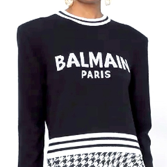 Authentic BALMAIN Lightweight Cashmere Sweater with BOX - Picture 7 of 17